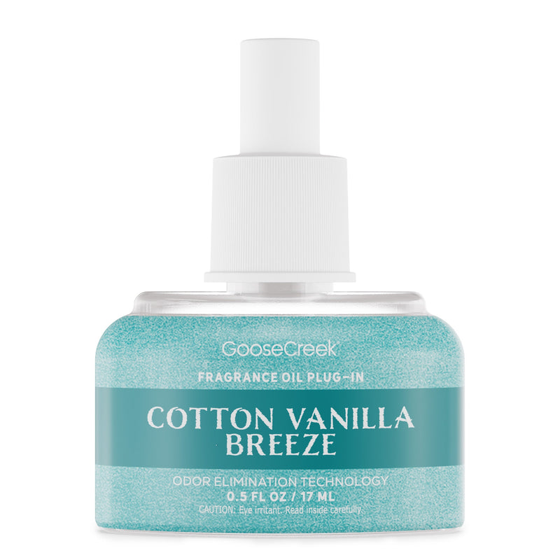Cotton Vanilla Breeze Odor Eliminating Plug-in Refill Studio 8-0648